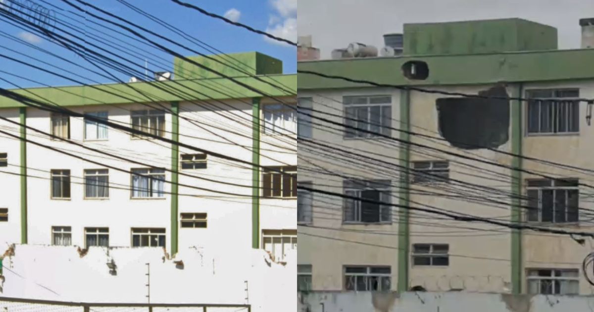 Queda de avião em BH: veja antes e depois de prédio atingido