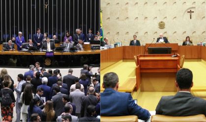 Plenário Congresso e plenário STF
