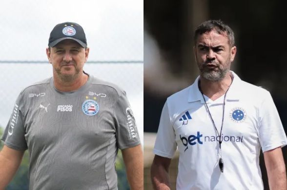 Rogério Ceni e Artur Jorge fazem duelo à parte em Bahia x Cruzeiro