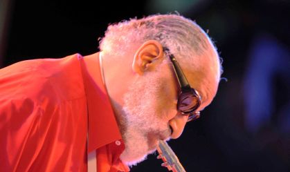 Lenda do jazz Sonny Rollins no Festival de Jazz de Vitoria-Gasteiz, na Espanha