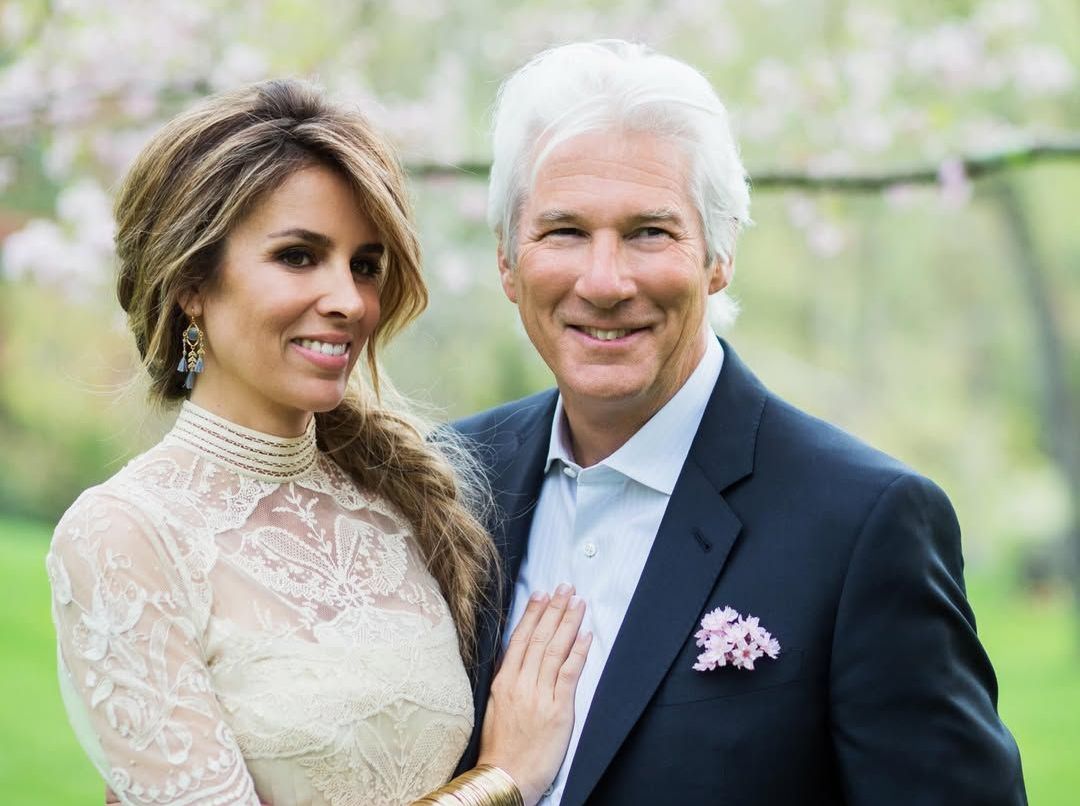 Ator Richard Gere se declarou para a esposa Alejandra Gere