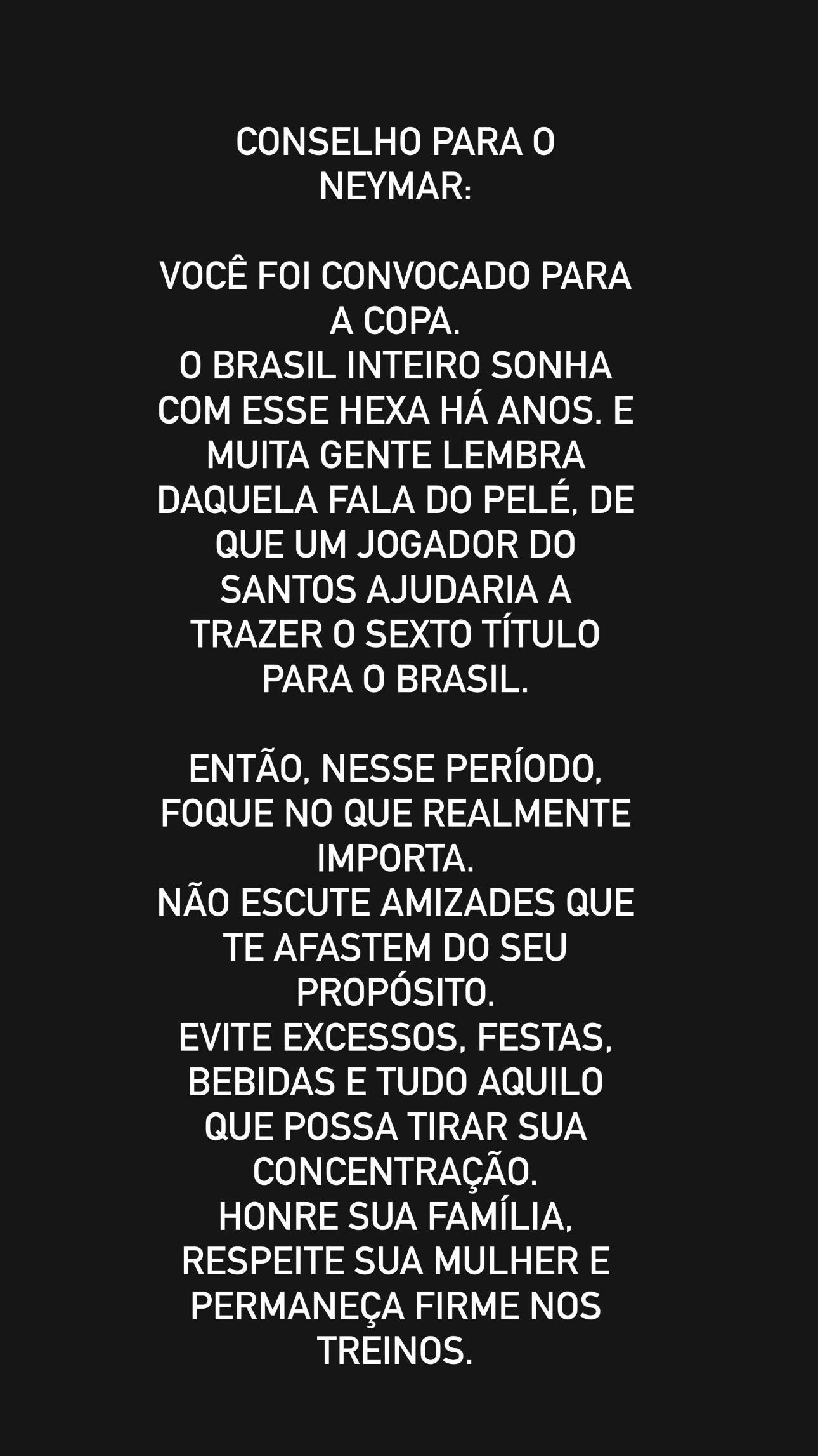 Andressa Urach faz apelo para Neymar Jr. após convocação • Instagram/Andressa Urach