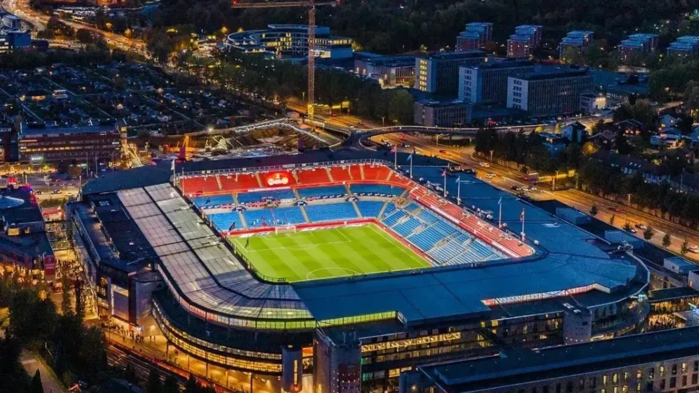 Ullevaal Stadium, em Oslo, na Noruega
