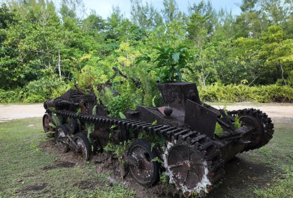 Conheça ilha paradisíaca que foi palco de batalha da Segunda Guerra Mundial
