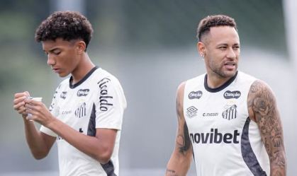 Neymar e Robinho Jr.