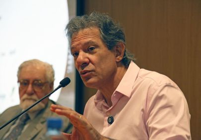 O ex-ministro da Fazenda e pré-candidato ao governo de São Paulo pelo PT, Fernando Haddad