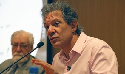 O ex-ministro da Fazenda e pré-candidato ao governo de São Paulo pelo PT, Fernando Haddad