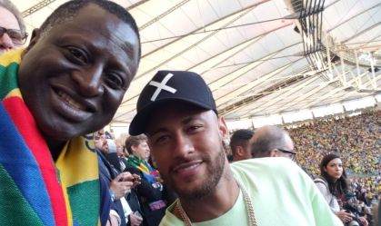 O deputado Hélio Lopes (PL-RR) e o jogador de futebol Neymar Jr.