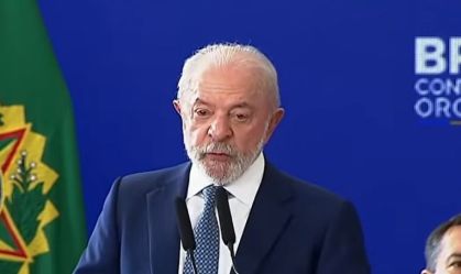 O presidente da República, Luiz Inácio Lula da Silva