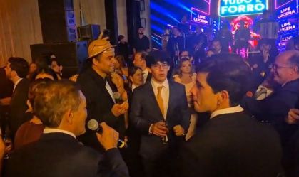 Kassio Nunes Marques em comemoração