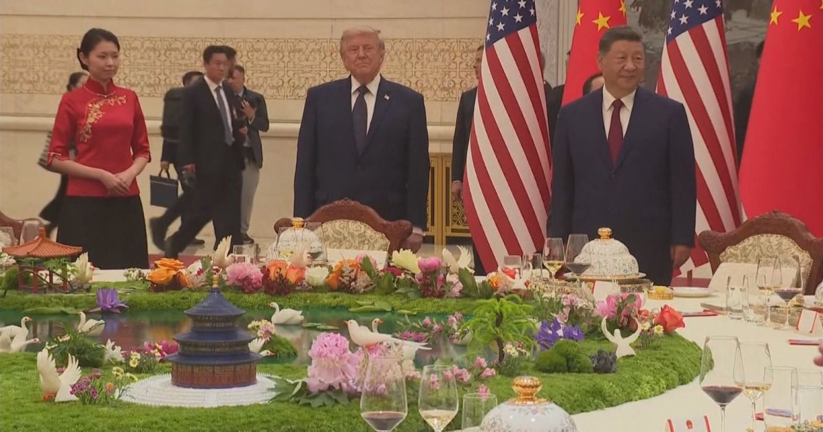 Trump e Xi Jinping participam de banquete de Estado em Pequim