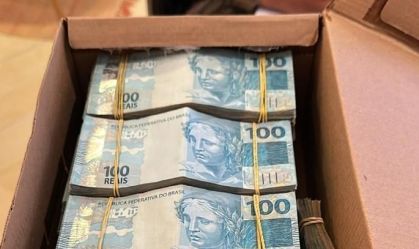 Dinheiro encontrado pela PF