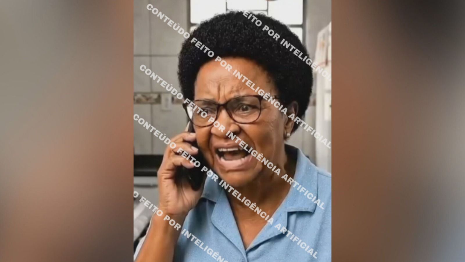 “Dona Maria”, personagem criada artificialmente