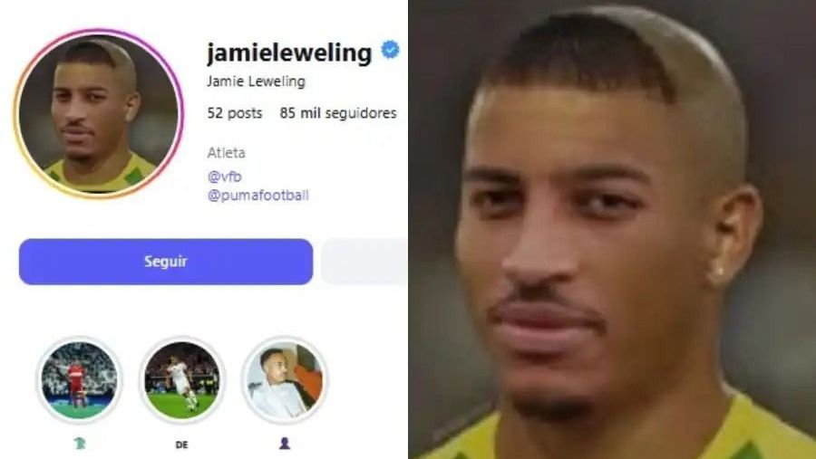 Jamie Leweling, atacante da Alemanha