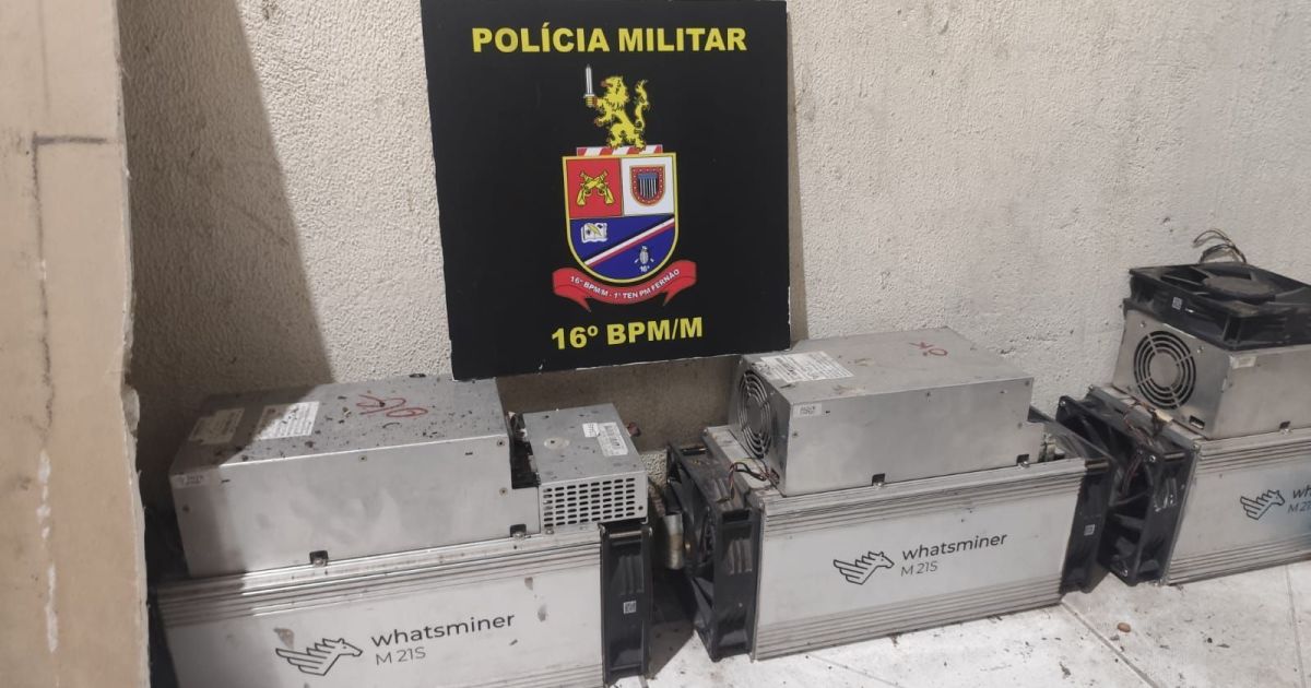 “Mineradora de Bitcoins” do crime organizado é encontrada em Paraisópolis