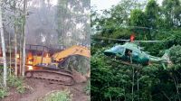 Ibama destrói mais de R$ 6 milhões em máquinas de garimpeiros na Amazônia