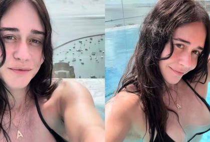 Alessandra Negrini curte viagem e define: "Dias de folga imbatíveis"