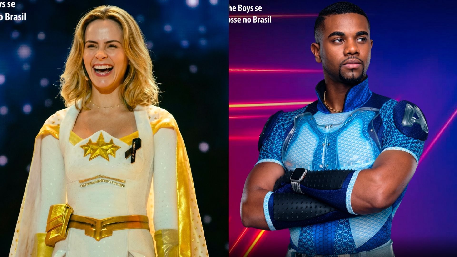 Ana Paula Renault e Davi Brito interpretariam personagens The Boys