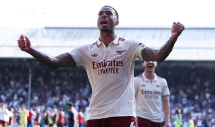 Gabriel Magalhães, zagueiro do Arsenal e um dos destaques da equipe na temporada