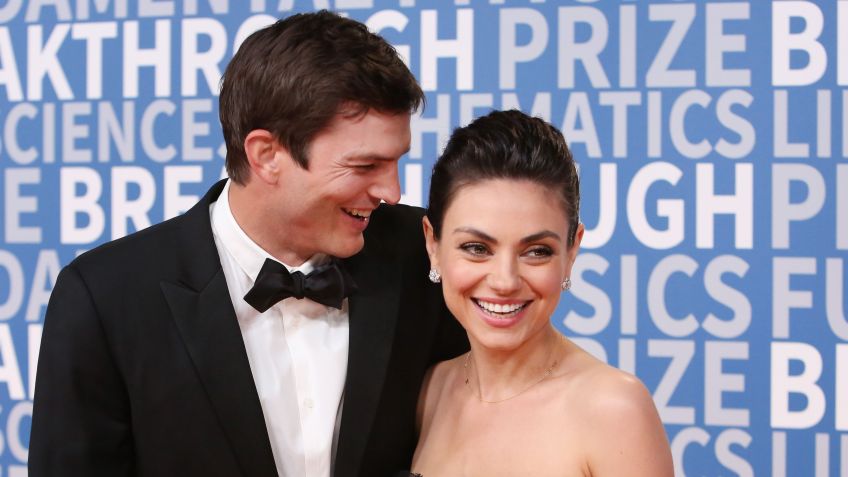Ashton Kutcher e Mila Kunis possuem dois filhos • Jesse Grant/Getty Images