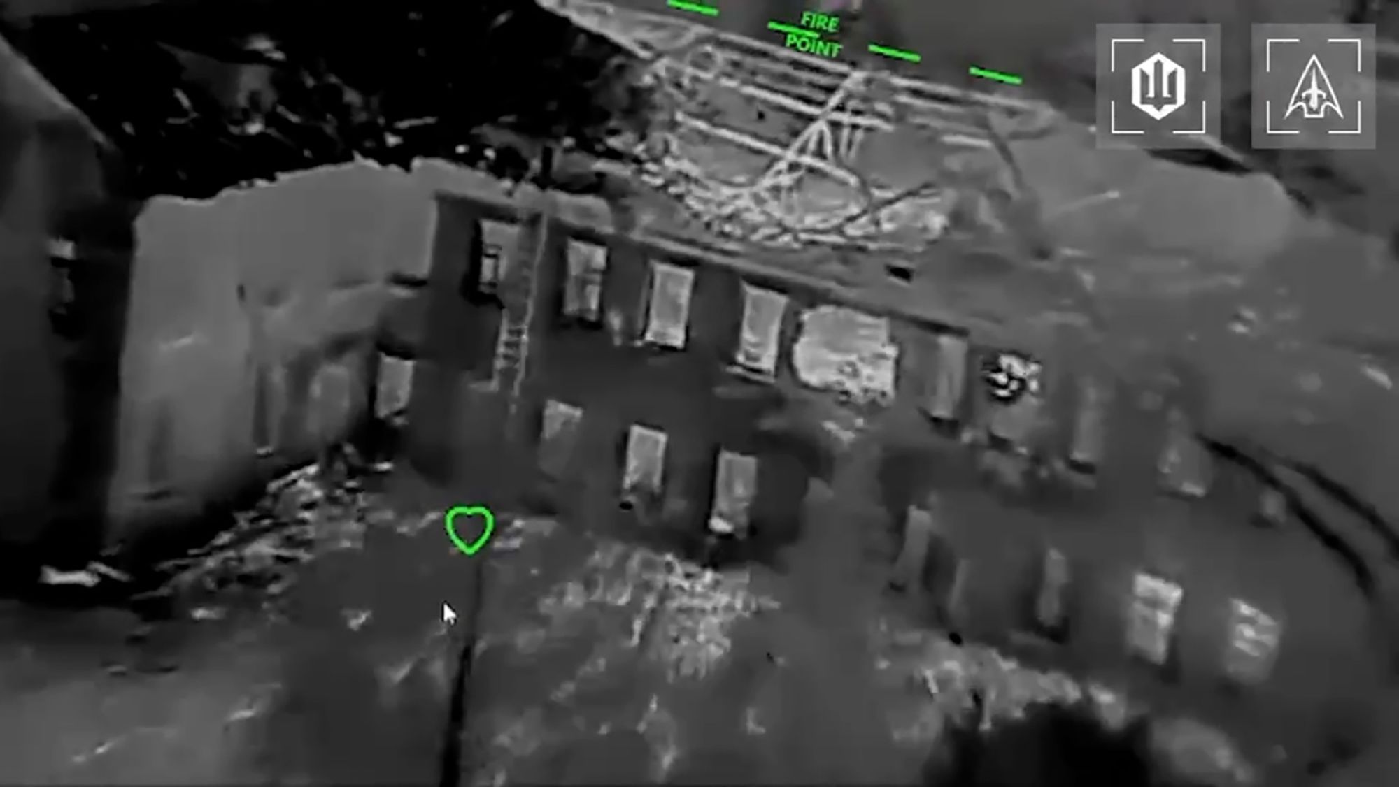 Ataque da Ucrânia com drones • Telegram via CNN Newsource