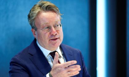 Olaf Sleijpen, membro do Banco Central Europeu, em 24 de março de 2026