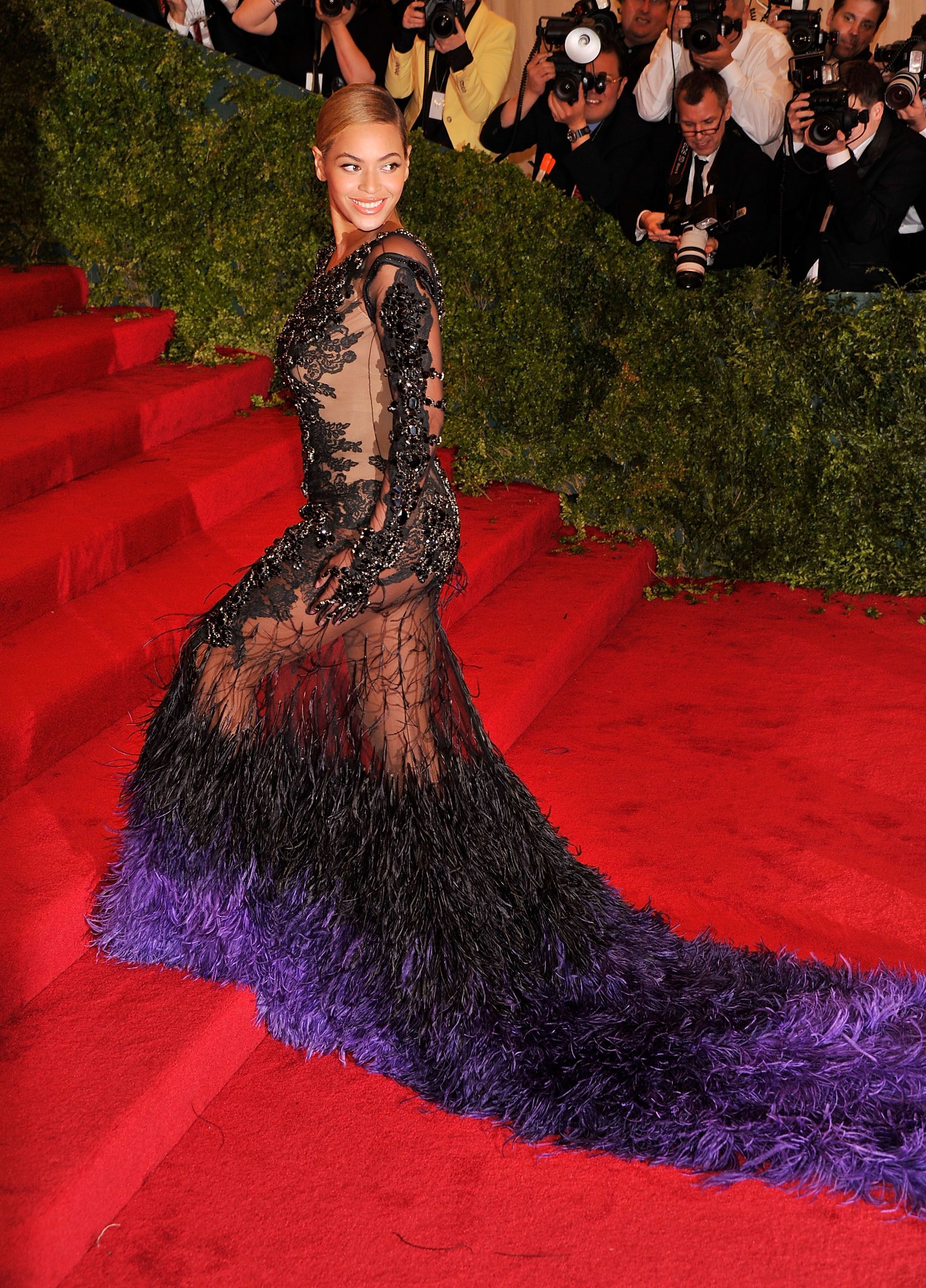 Beyoncé no Met Gala 2012 • Stephen Lovekin/FilmMagic