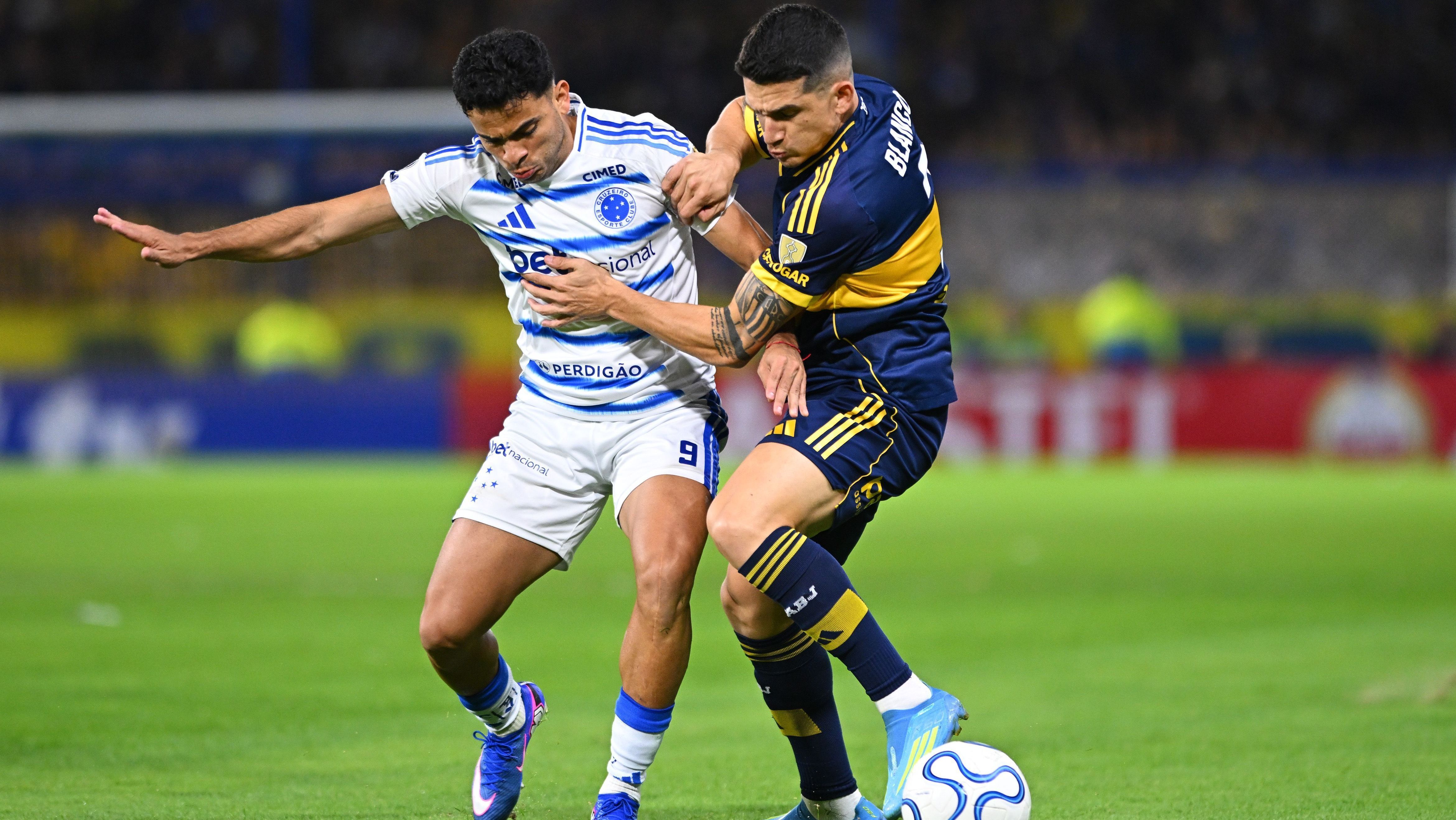Lance de Boca Juniors x Cruzeiro pela Libertadores