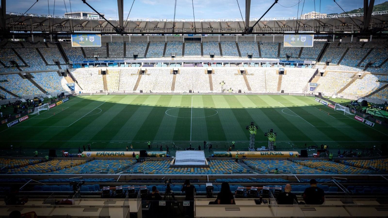 Maracanã antes do confronto entre Brasil e Panamá