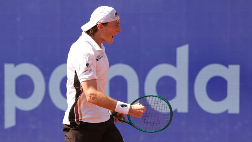 Ignacio Buse em ação em Hamburgo