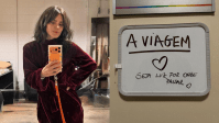 Carolina Dieckmmann compartilha bastidores do filme de "A Viagem"; veja