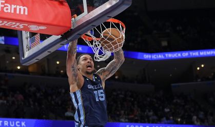 Brandon Clarke em ação pelo Memphis Grizzlies