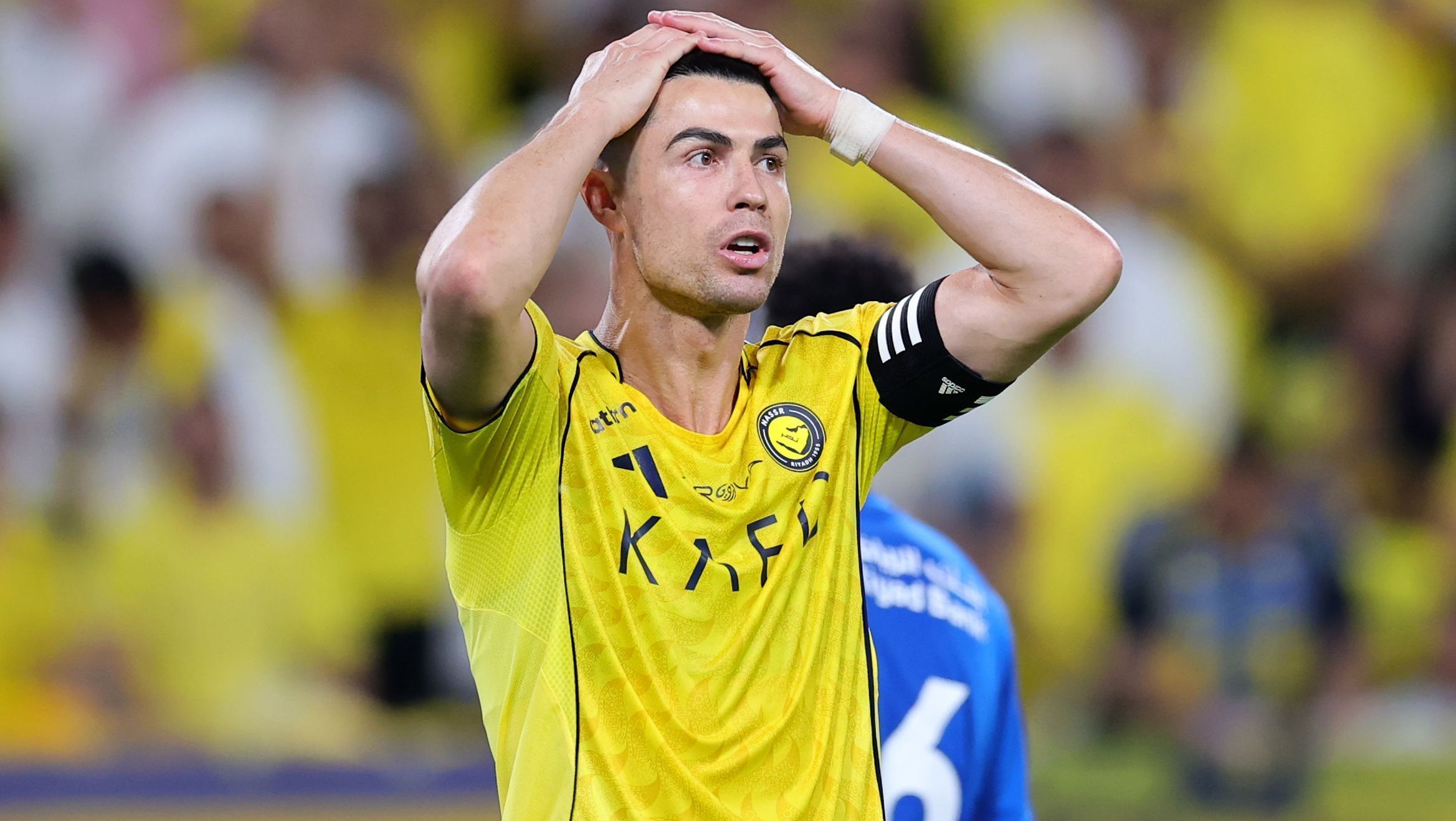 Cristiano Ronaldo reage a lance de Al-Nassr 1 x 1 Al-Hilal