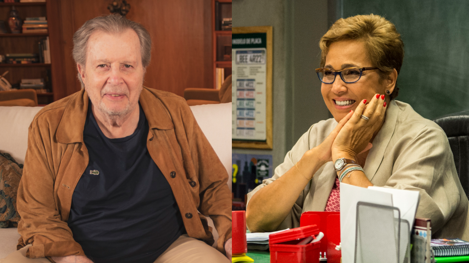 Daniel e Cláudia atuavam juntos em "Sai de Baixo"