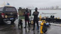 PF apreende 340 kg de cocaína escondidos em casco de navio em Santos