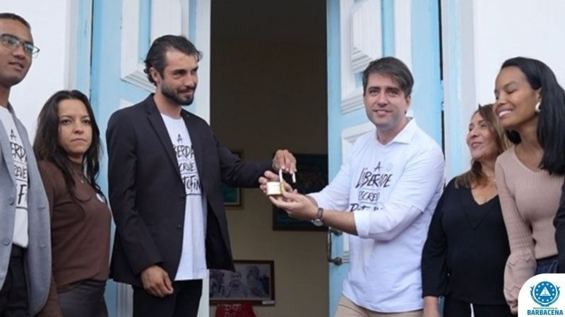 Evento ocorreu na segunda-feira (25) • Prefeitura de Barbacena
