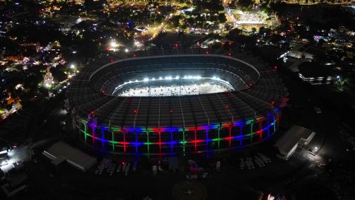 Estádio Azteca, no México