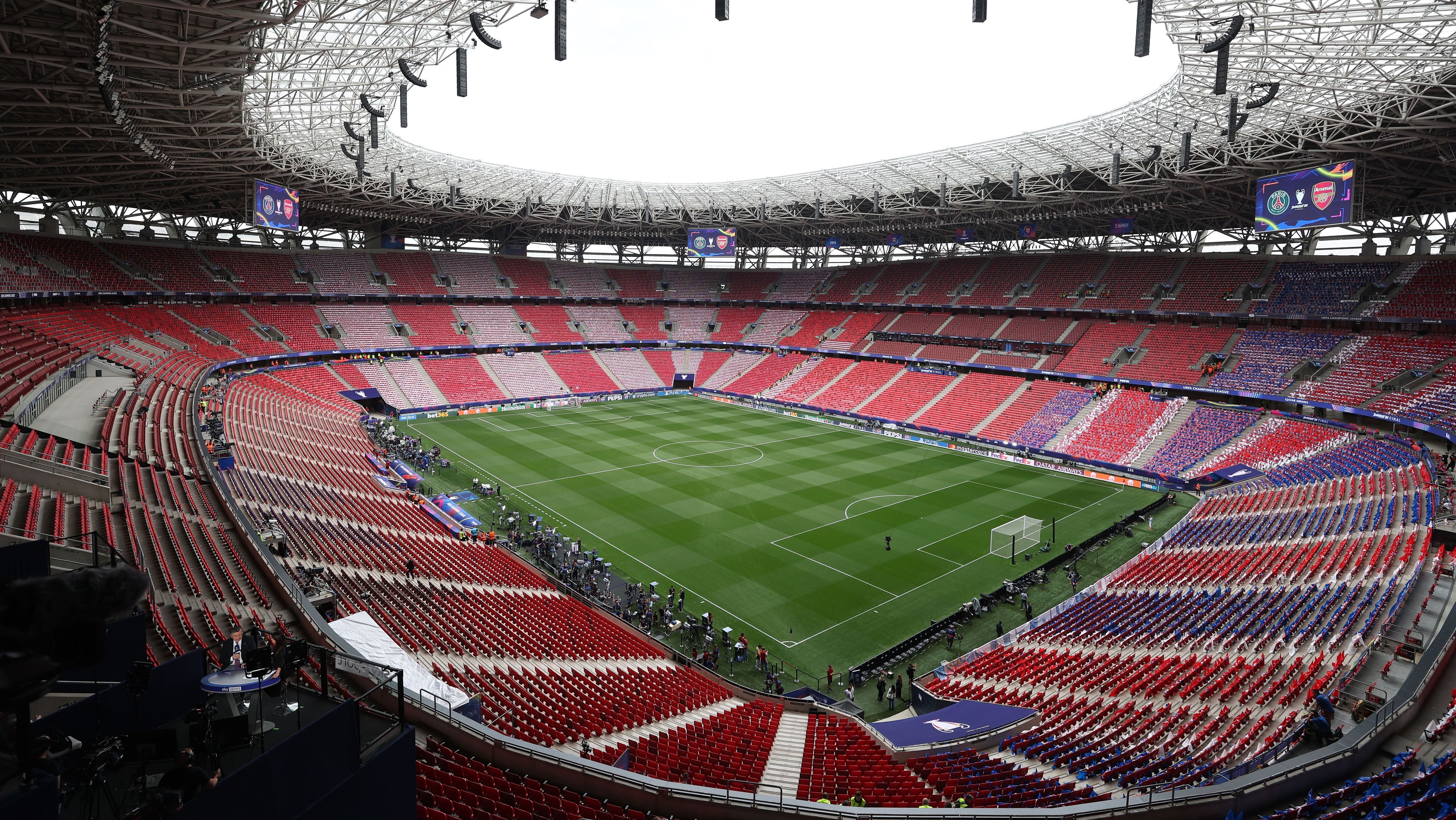 Estádio de Budapeste receberá final da Champions