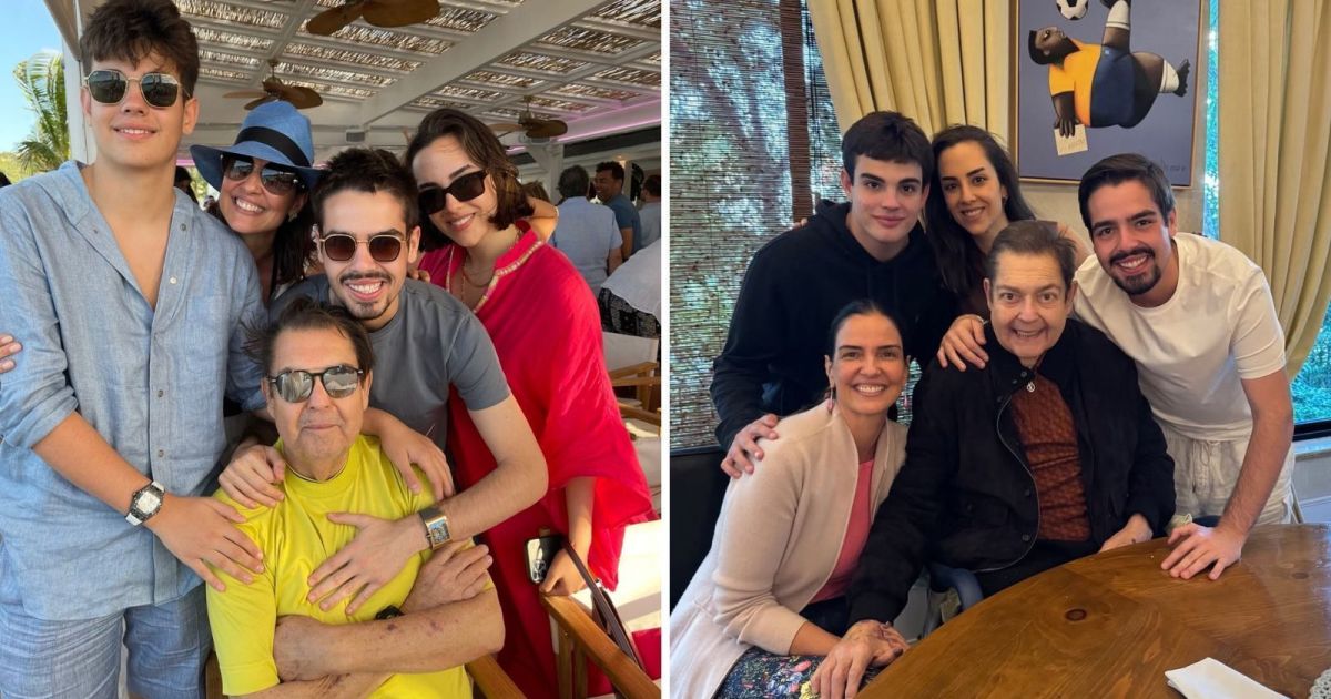 Faustão faz 76 anos: esposa exalta força e agradece doadores de órgãos