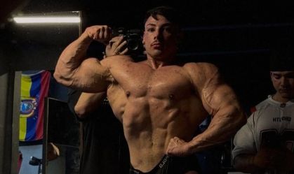 Gabriel Ganley, atleta de fisiculturismo e influenciador