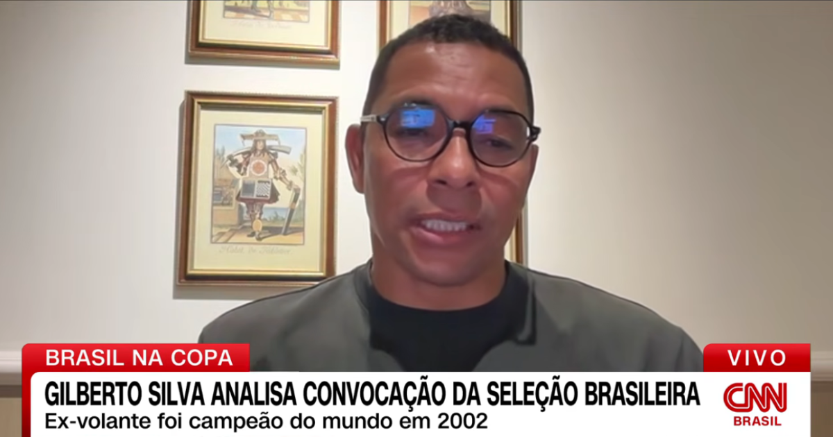 À CNN, Gilberto Silva aprova Neymar na Copa: “Experiência e genialidade”