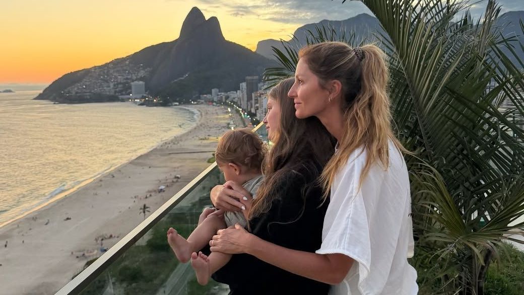 Gisele Bündchen mostra fotos raras dos filhos e reflete: “Sou muito grata”