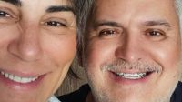 Gloria Pires surge em momento descontraído com o marido: "Esse é o acordo"