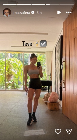 Grazi Massafera publicou foto após treino • Instagram/Grazi Massafera
