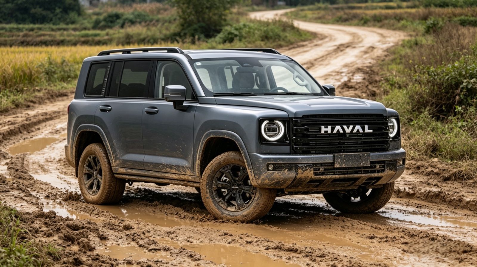 Haval H9 com visual escurecido