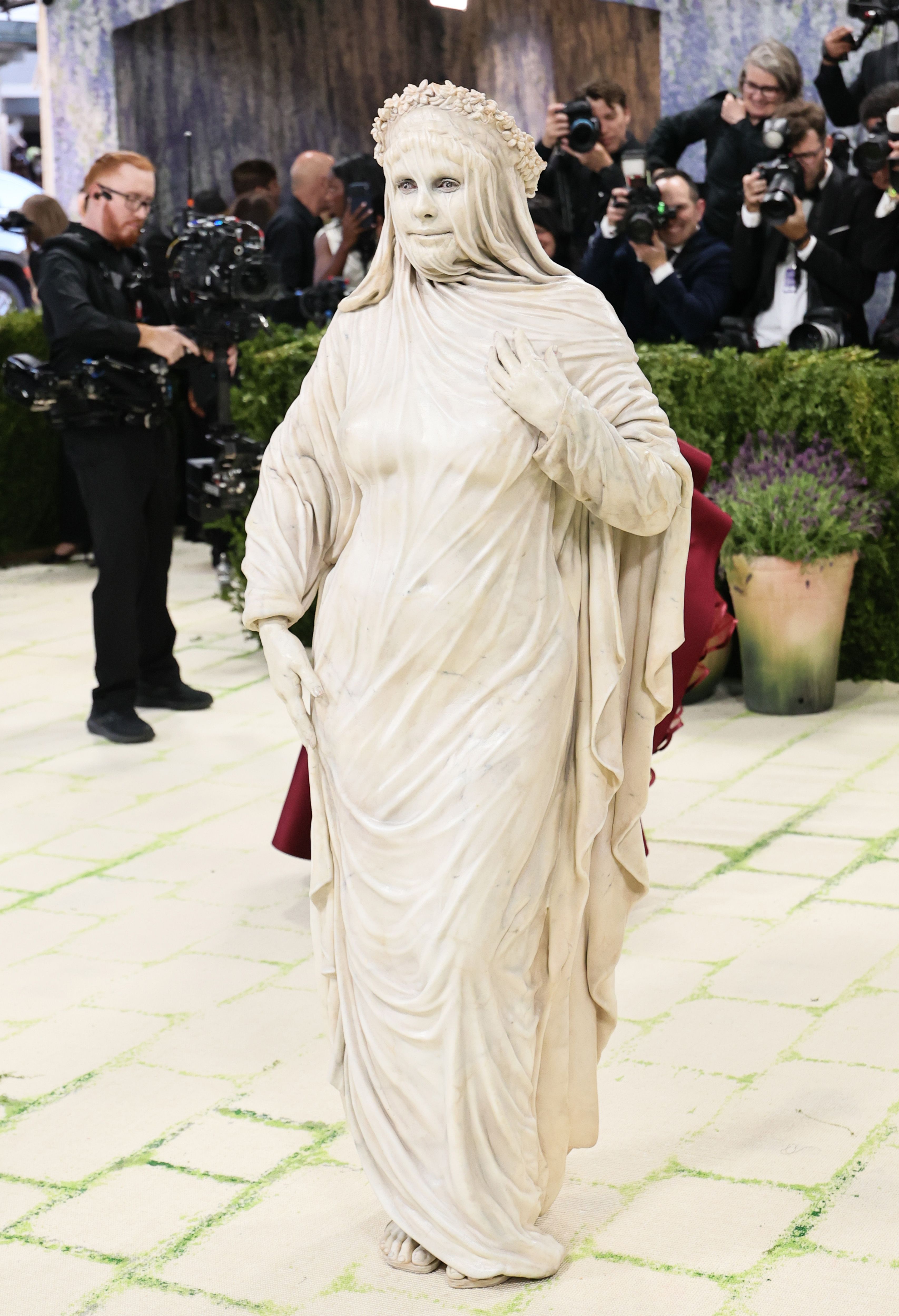 Heidi Klum no Met Gala 2026 • Theo Wargo/FilmMagic