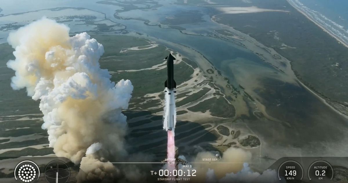 Vídeo: veja momento do lançamento da Starship, missão da SpaceX