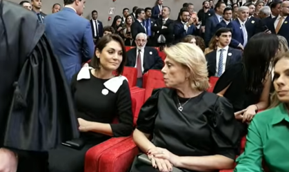 Michelle Bolsonaro e Viviane Barci