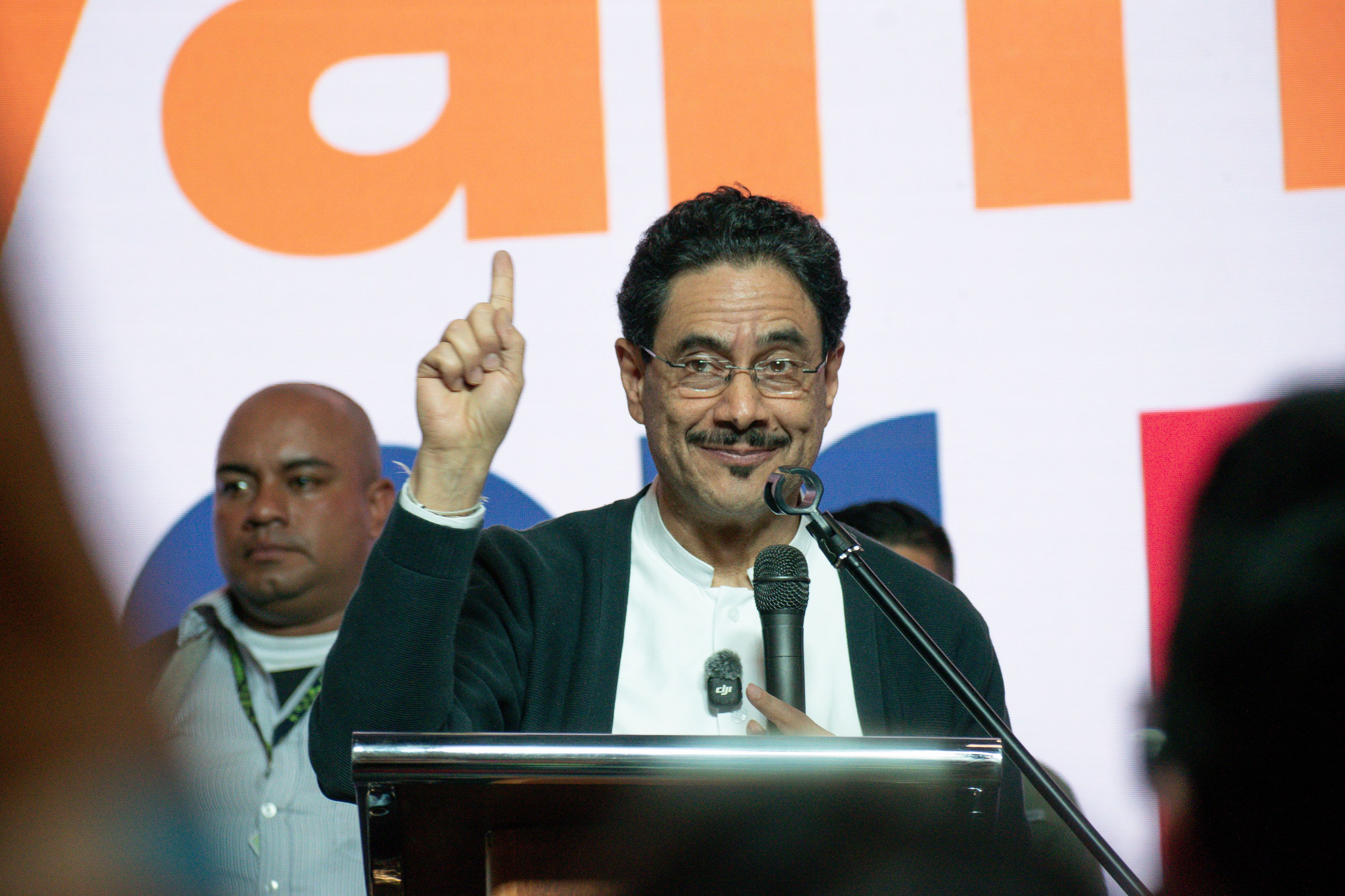Colombian presidential candidate for the political party Pacto Historico, Ivan Cepeda takes part during the result reception event of the political party Pacto Historico during the congressional elections in Colombia, March 8, 2026 in Bogota, Colombia. (Photo by: Luisa Borja Luna/Long Visual Press/Universal ImagesGroup via Getty Images) • Luisa Borja Luna/Long Visual Press/Universal ImagesGroup via Getty Images