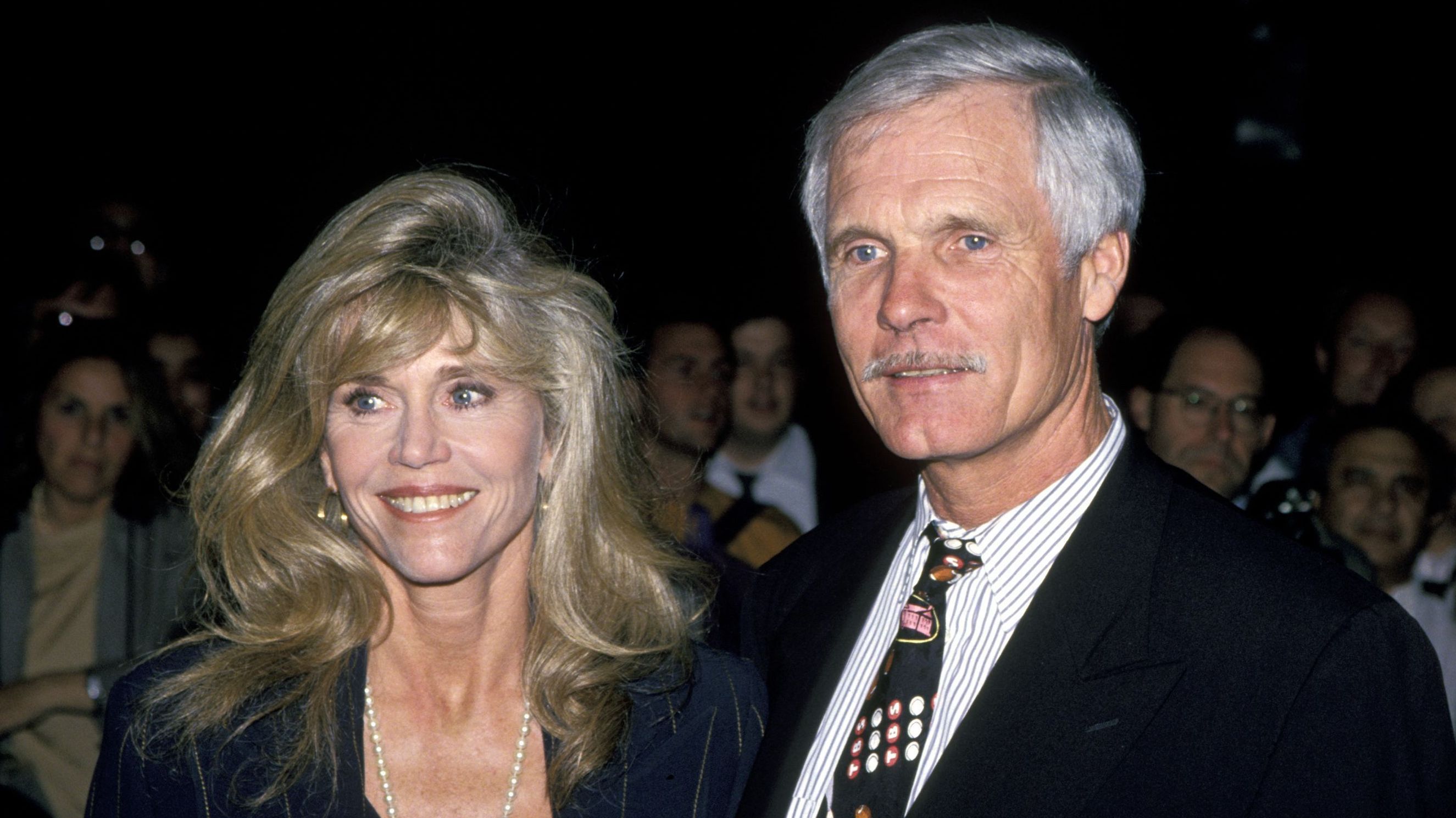 Jane Fonda e Ted Turner em 1994